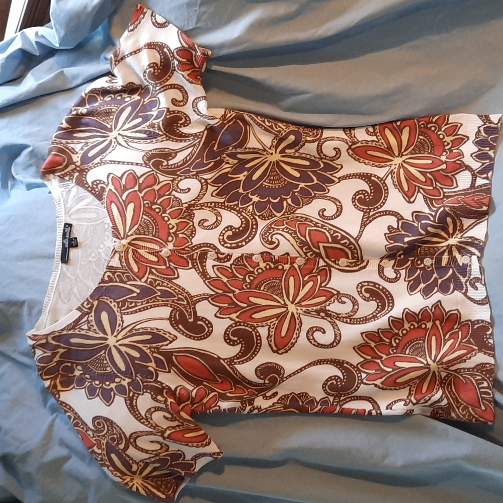 Short sleeve cardigan
